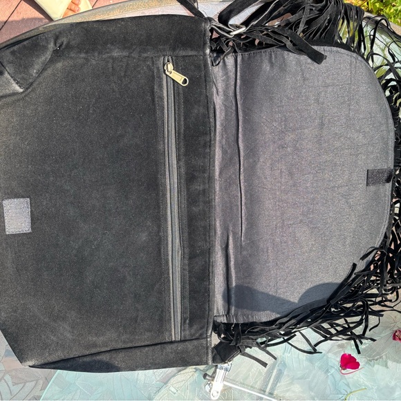 Colorful Floral Embroidered Fringe Bag - Picture 8 of 8